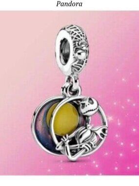 PANDORA Disney Nightmare Before Cheistmas Jack Skellington Charm